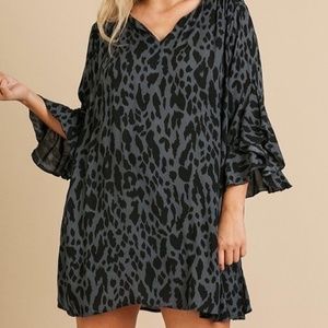 PLUS SIZE 👗Trendy animal print dress